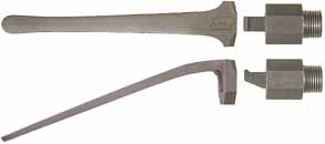 Flint Hawken style plug & tang for 15/16 & 1" barrels,
3/4-16" threads